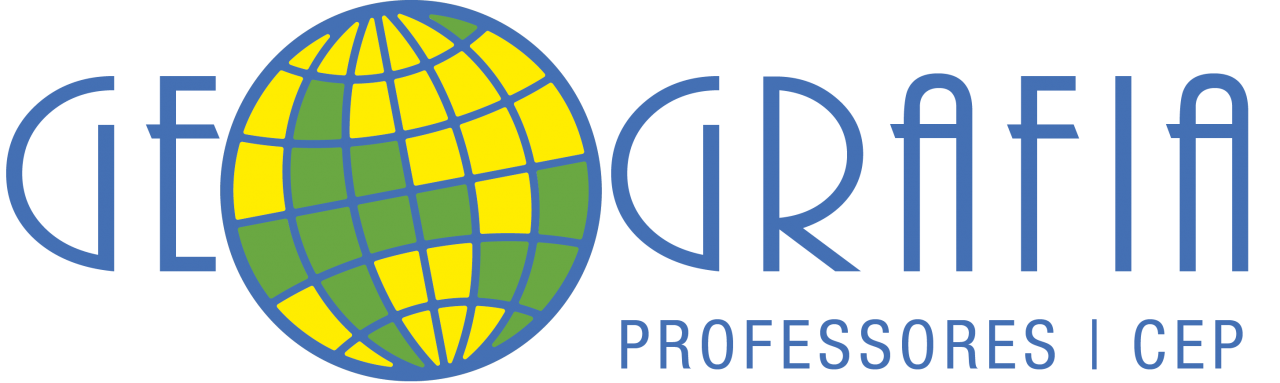 Logo Professores Geografia Vetor