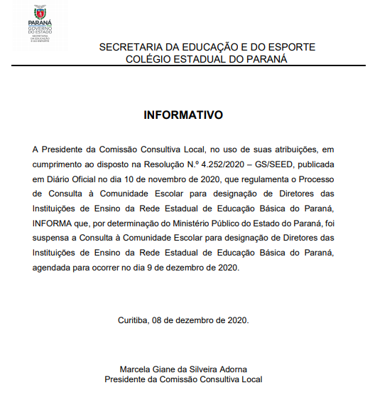CANCELADA