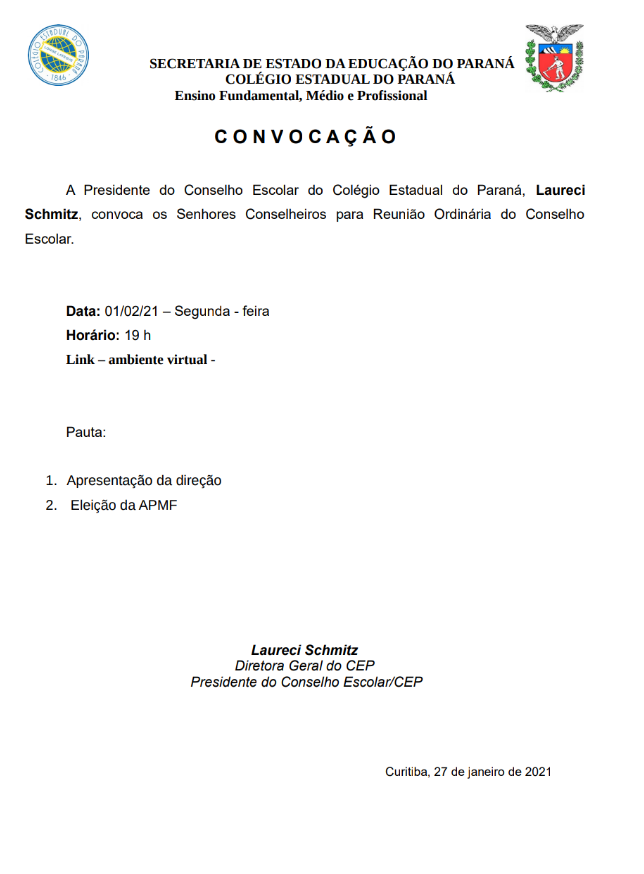 Conselho Escolar