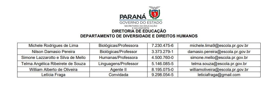 Homologação - Equipe Multidisciplinar