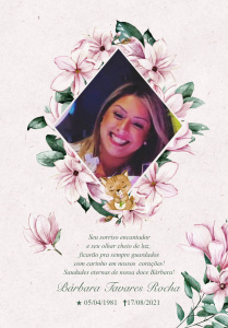 Falecimento Barbara Rocha