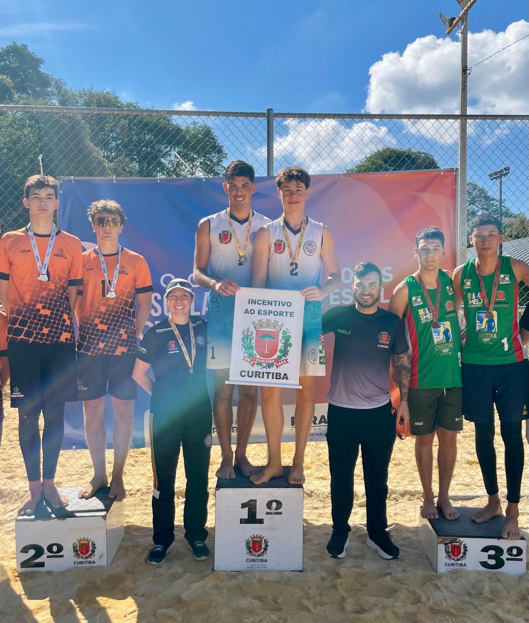 Estudantes-atletas do CEP