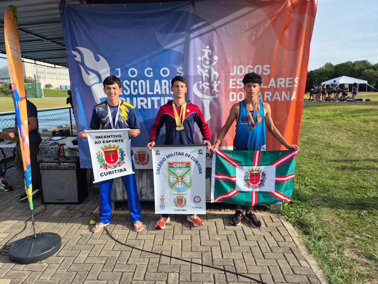 Estudantes-atletas do CEP