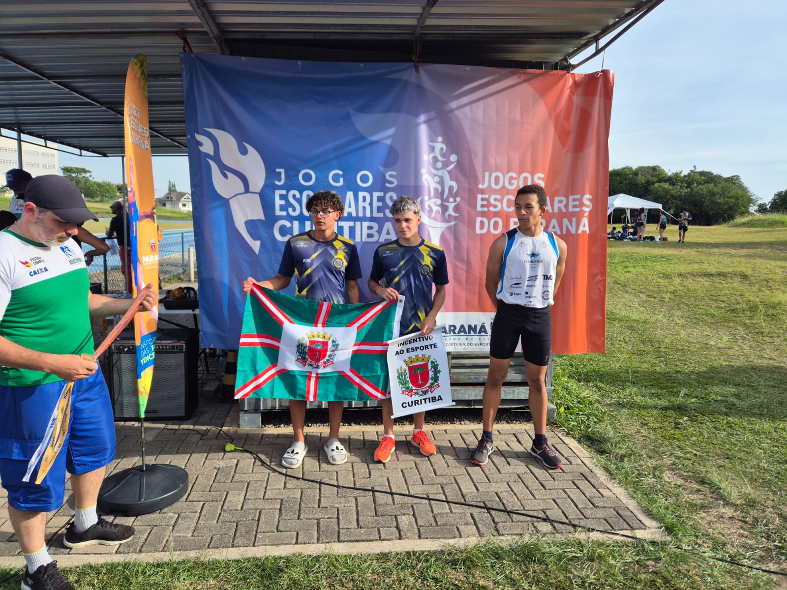 Estudantes-atletas do CEP