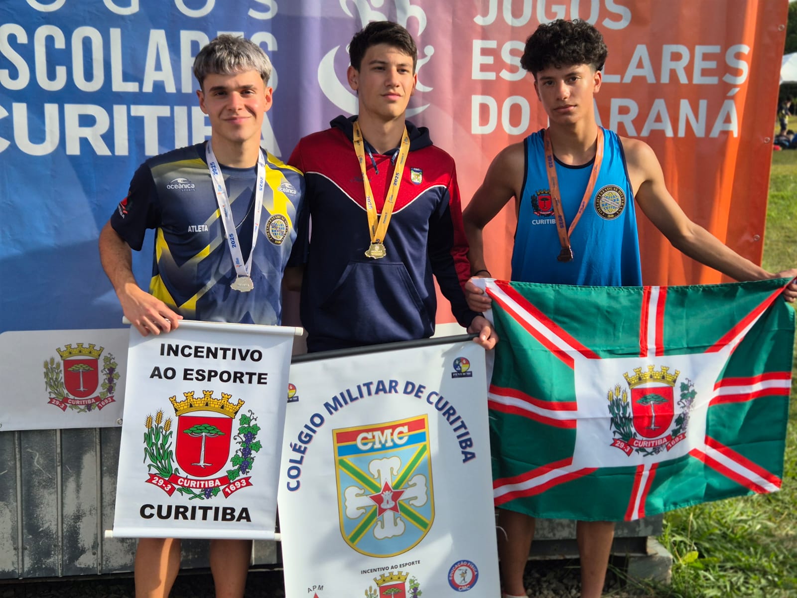 Estudantes-atletas do CEP