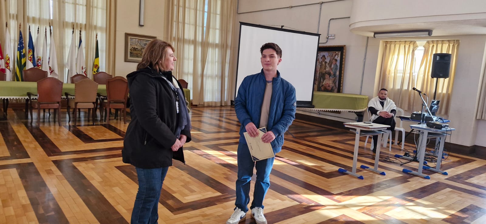 Entrega do Certificado de Monitoria