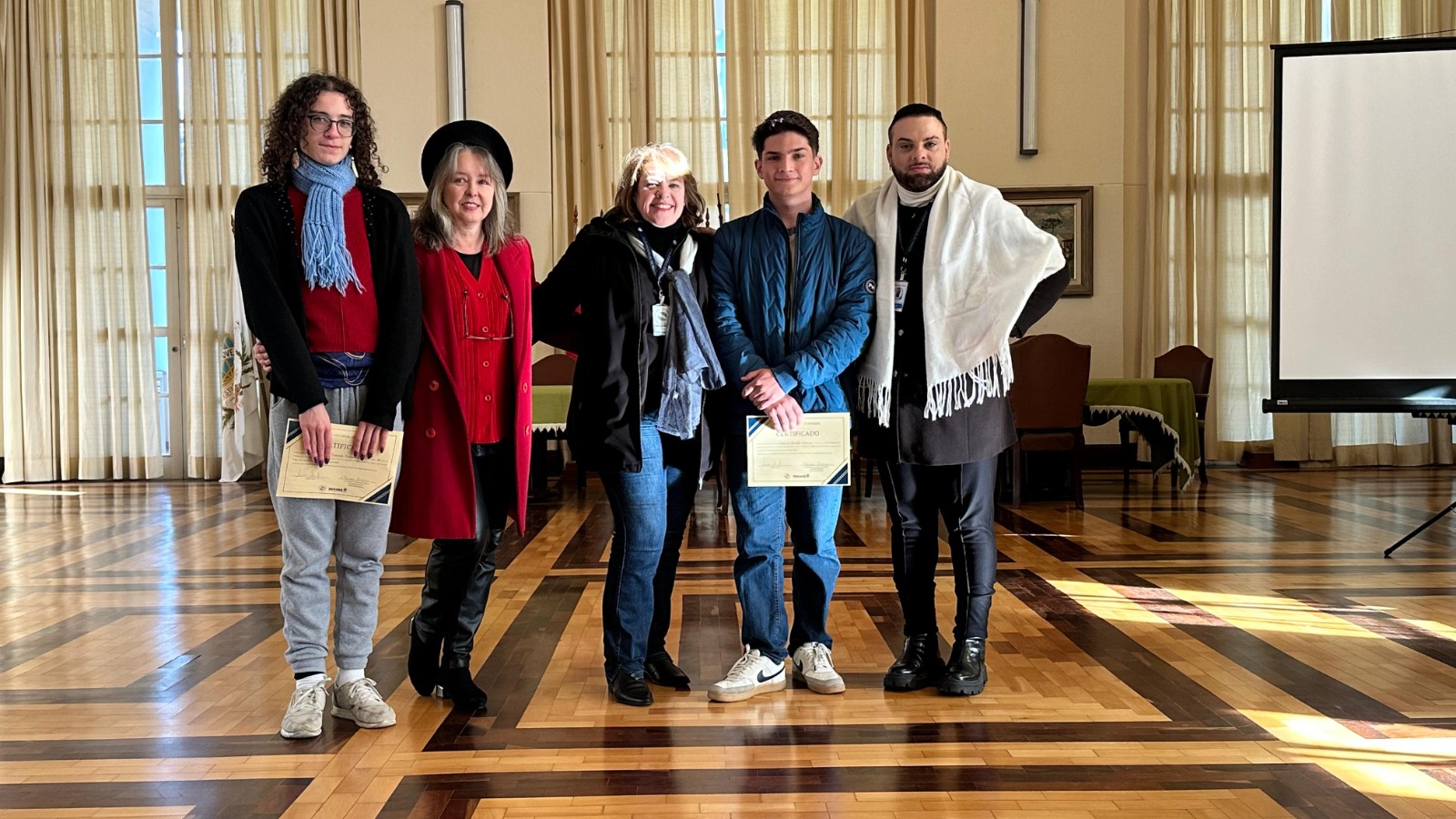 Entrega do Certificado de Monitoria