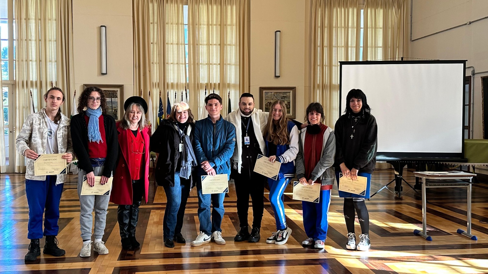 Entrega do Certificado de Monitoria