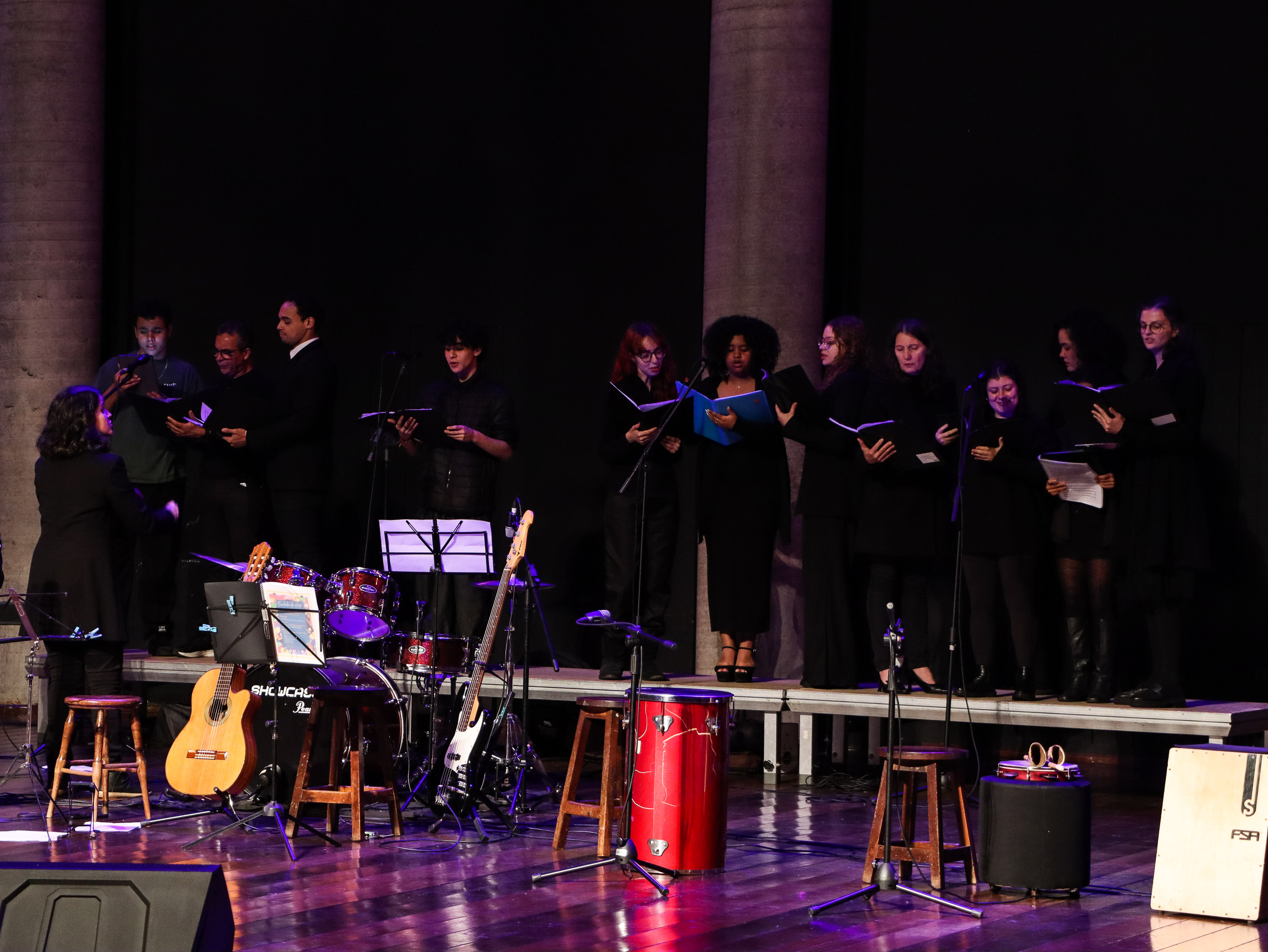 Apresentações da Escolinha de Arte no Canal da Música