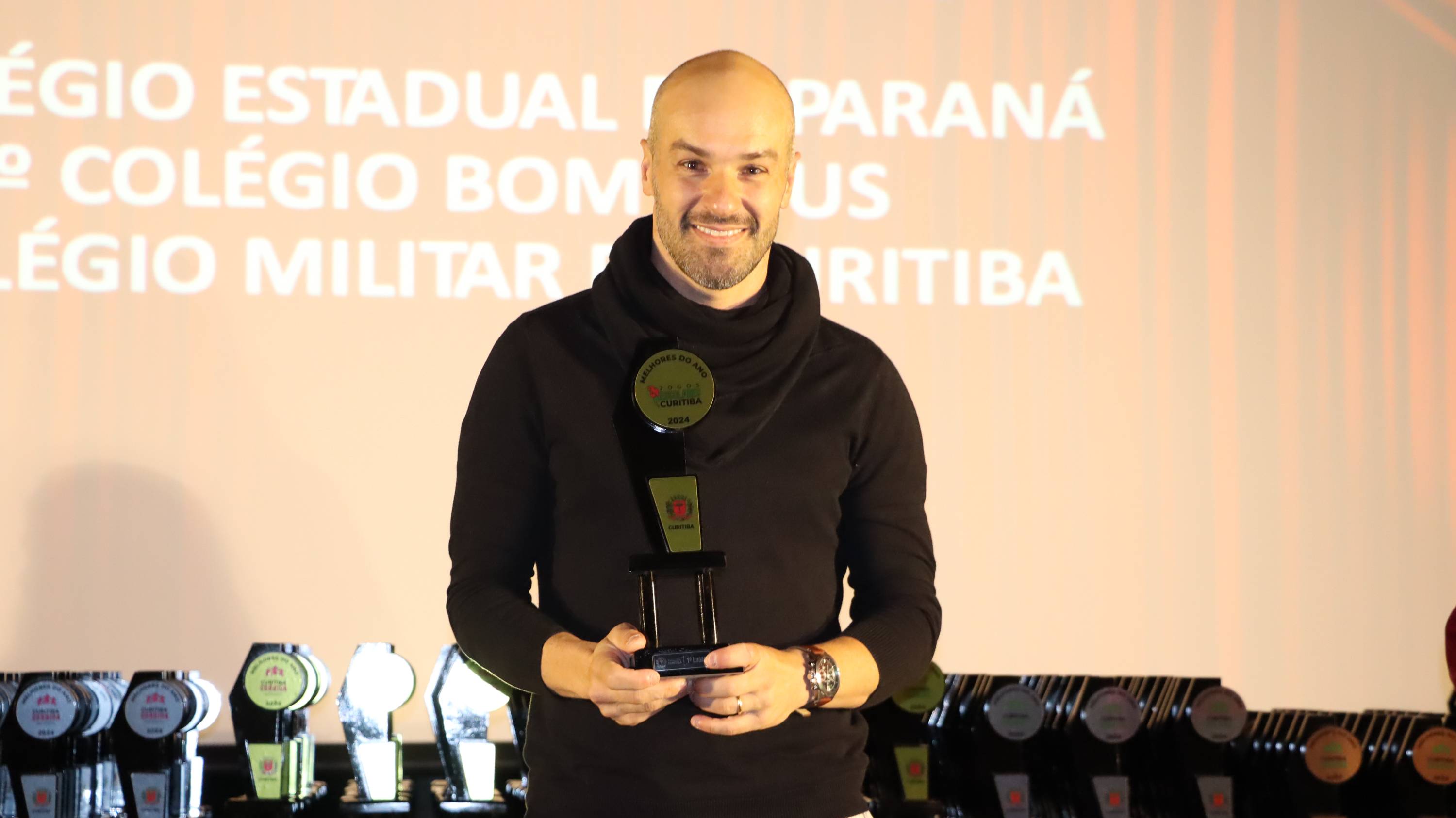 Equipes do CEP premiadas em evento da Prefeitura de Curitiba