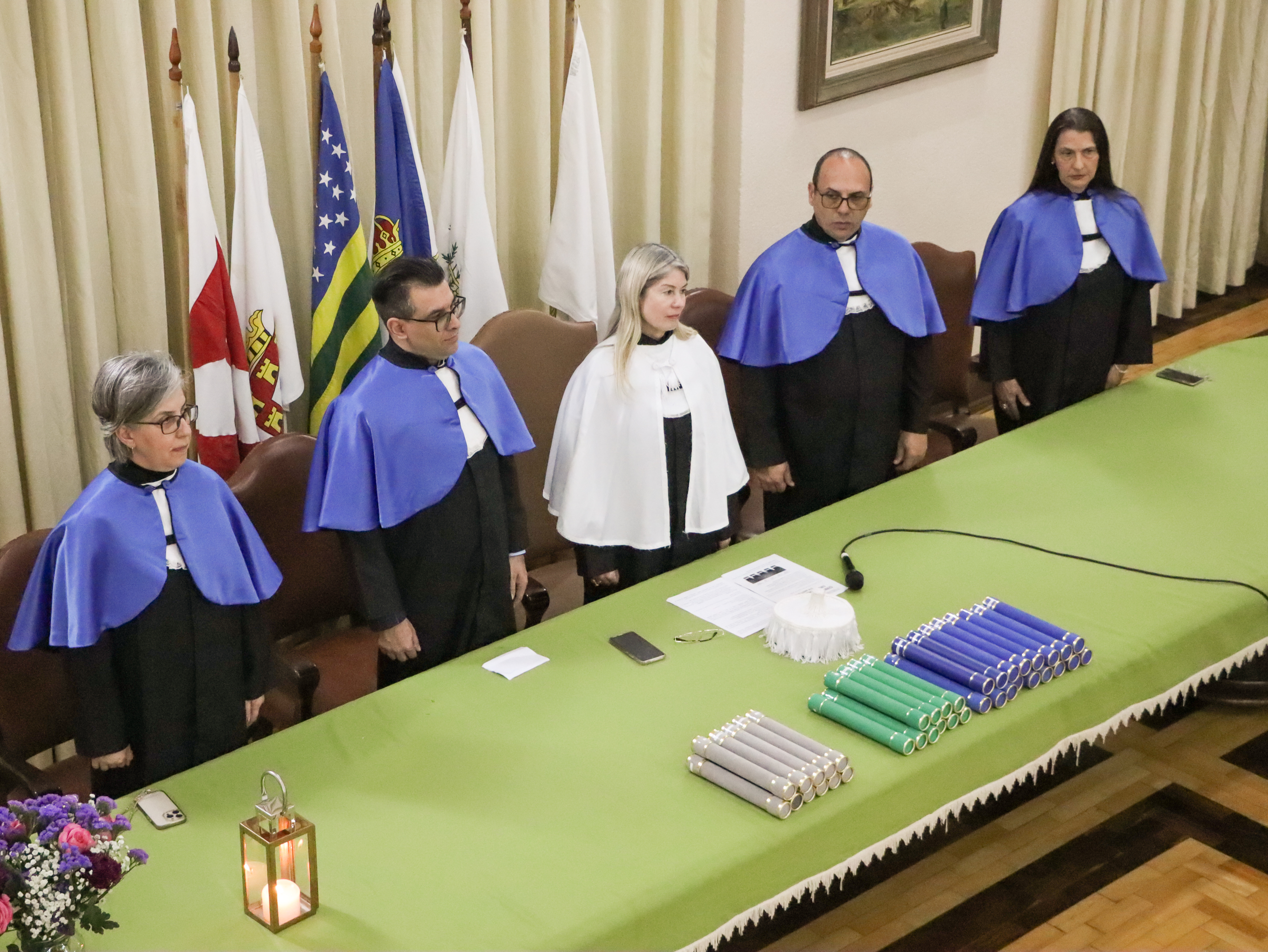 Cerimônia de outorga de grau da educação profissional subsequente