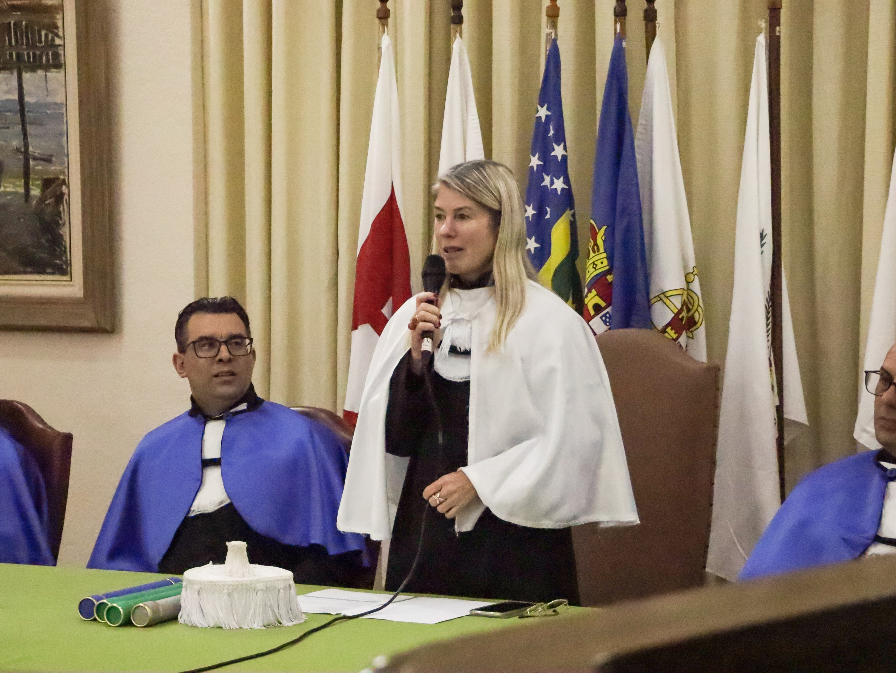 Cerimônia de outorga de grau da educação profissional subsequente