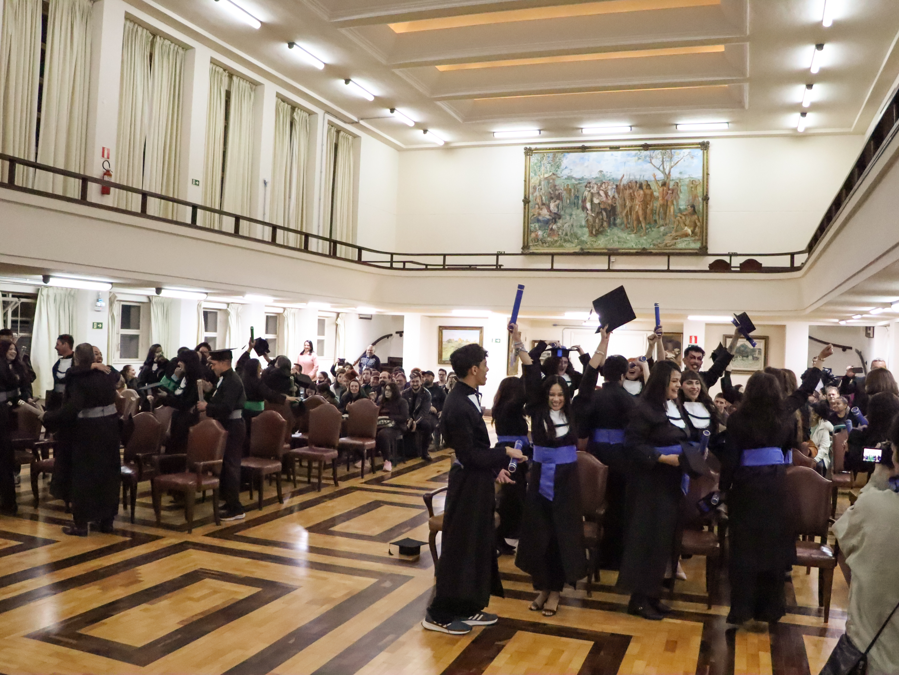 Cerimônia de outorga de grau da educação profissional subsequente