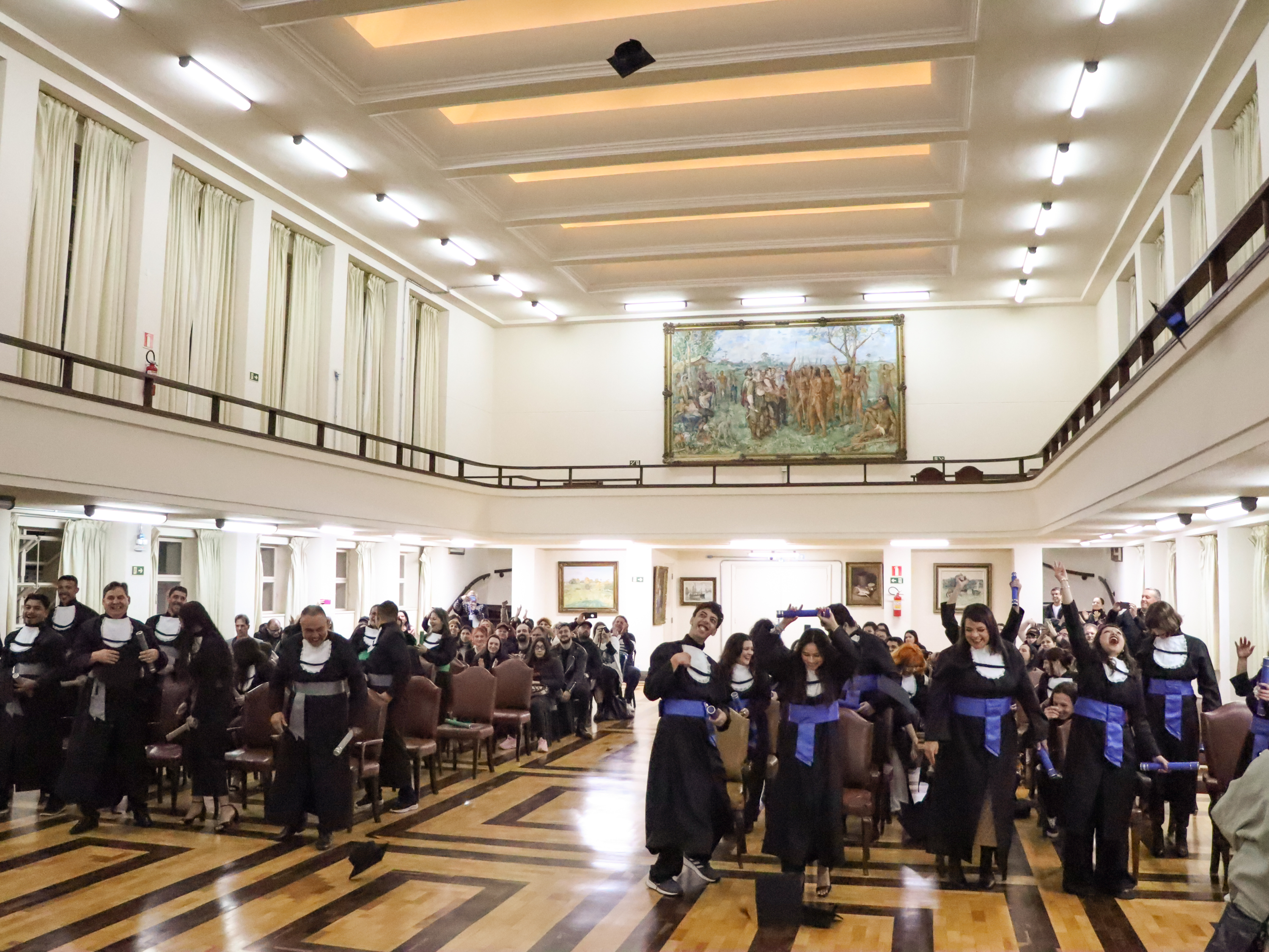 Cerimônia de outorga de grau da educação profissional subsequente