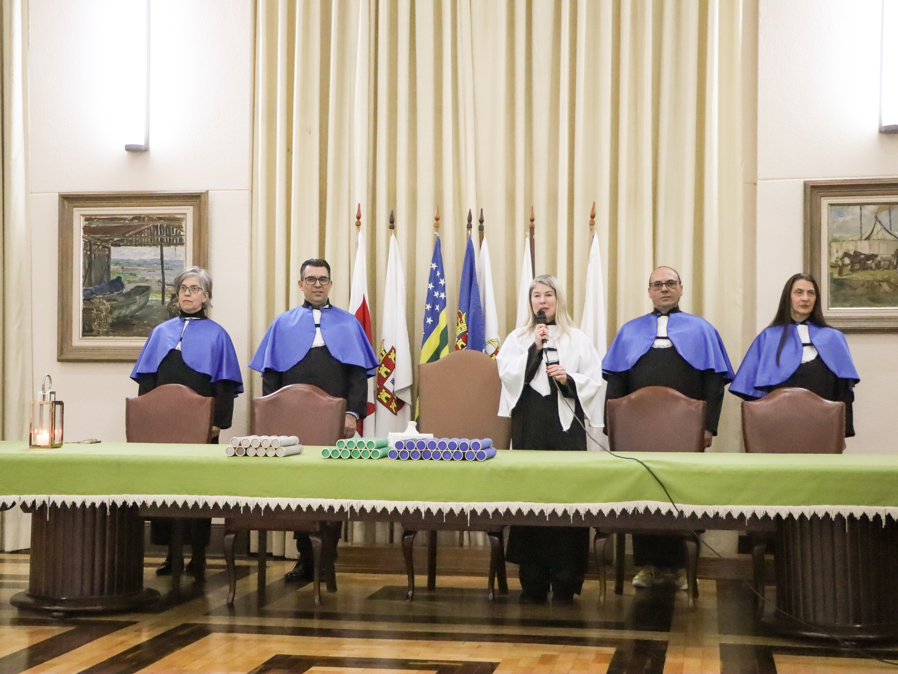 Cerimônia de outorga de grau da educação profissional subsequente