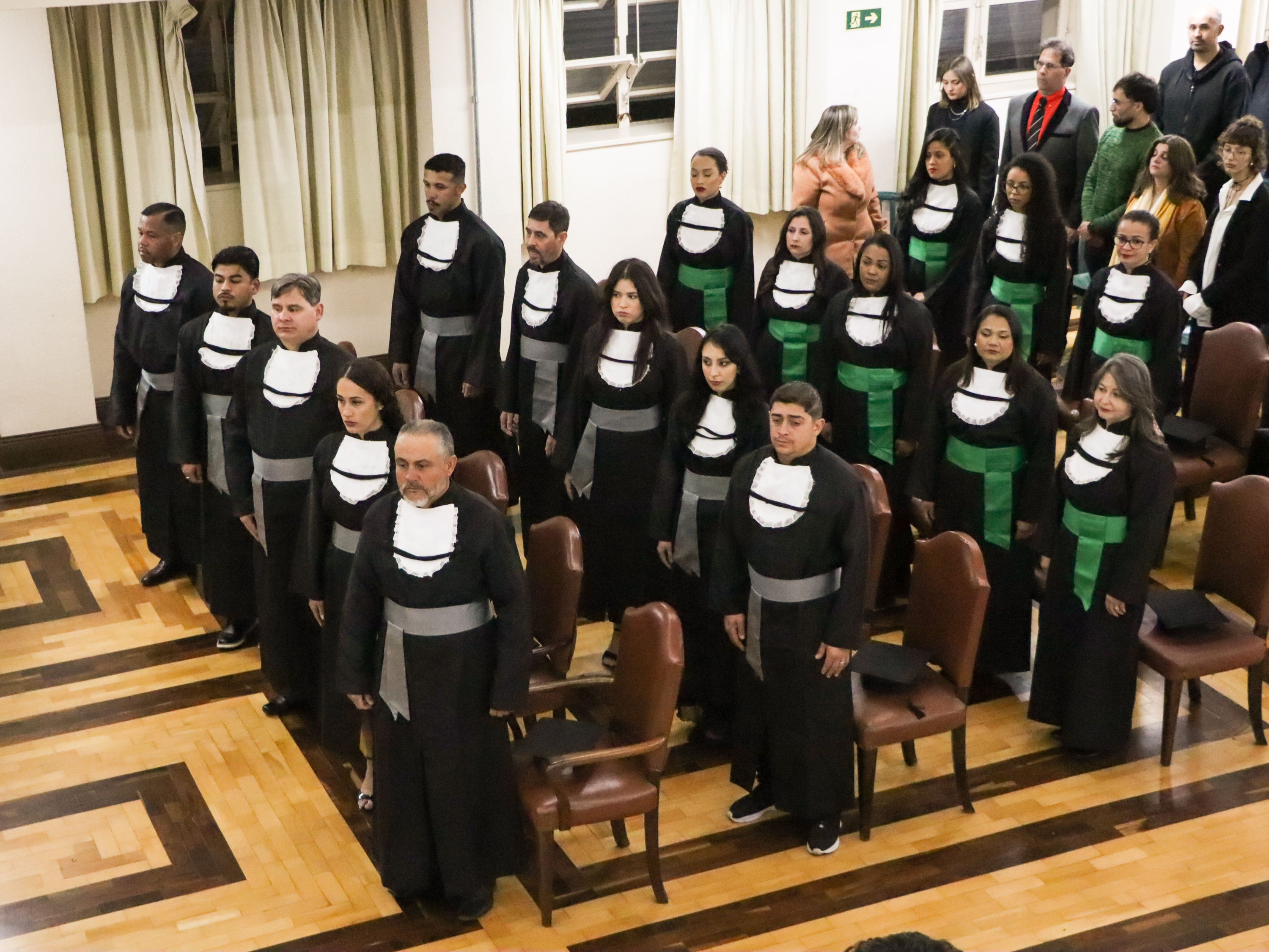 Cerimônia de outorga de grau da educação profissional subsequente