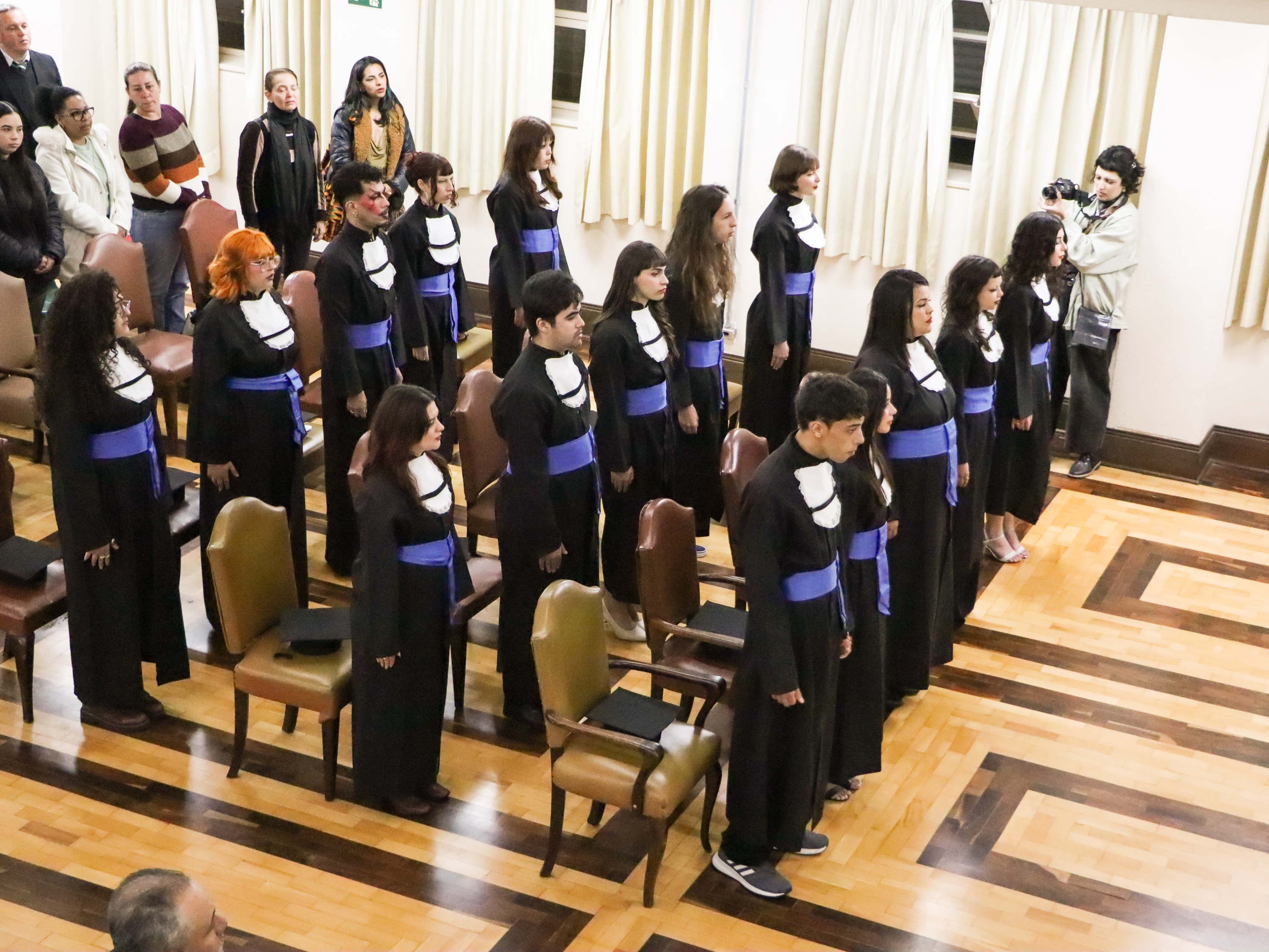 Cerimônia de outorga de grau da educação profissional subsequente