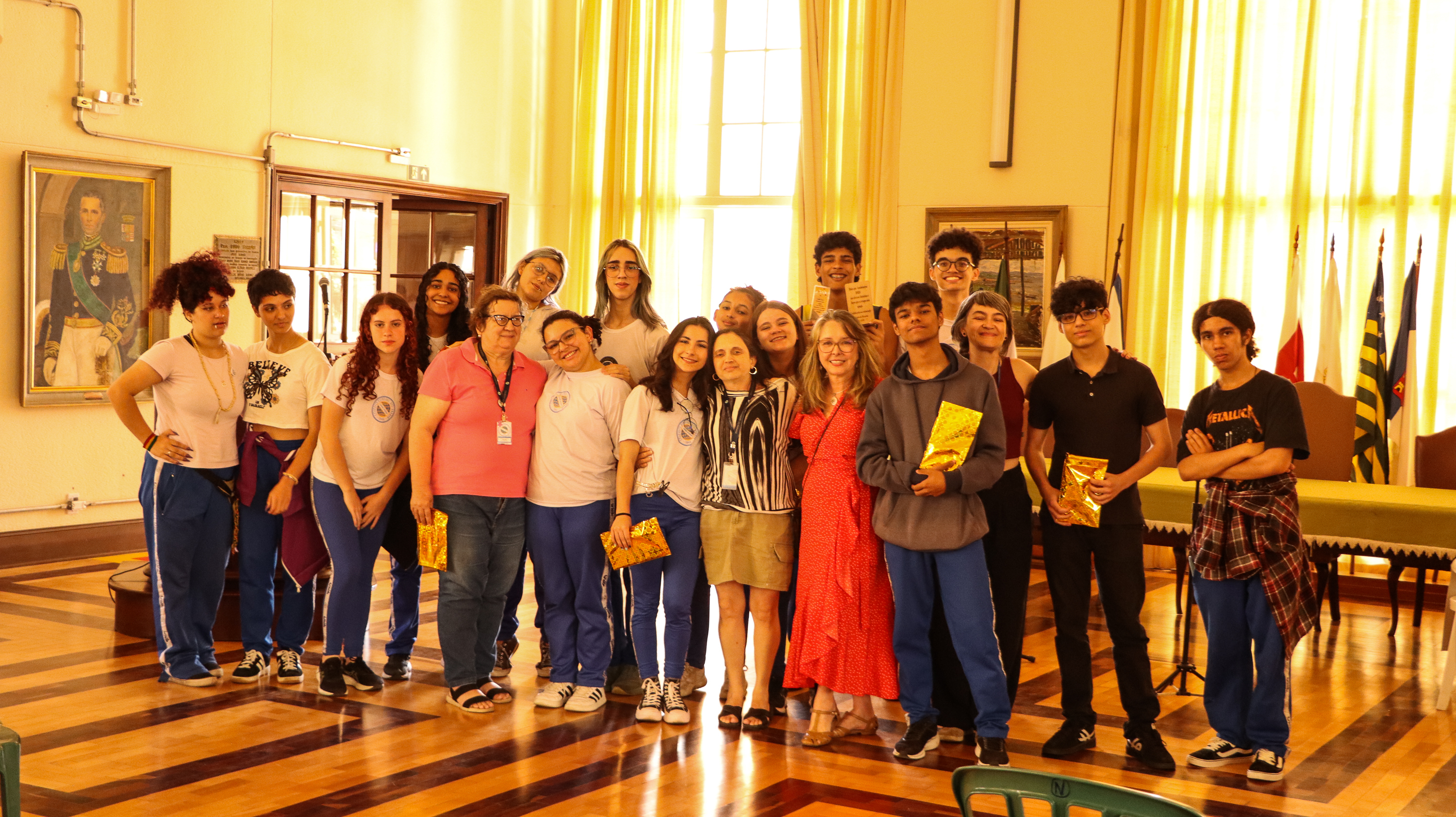 Homenagem a monitores do Centro de Memória