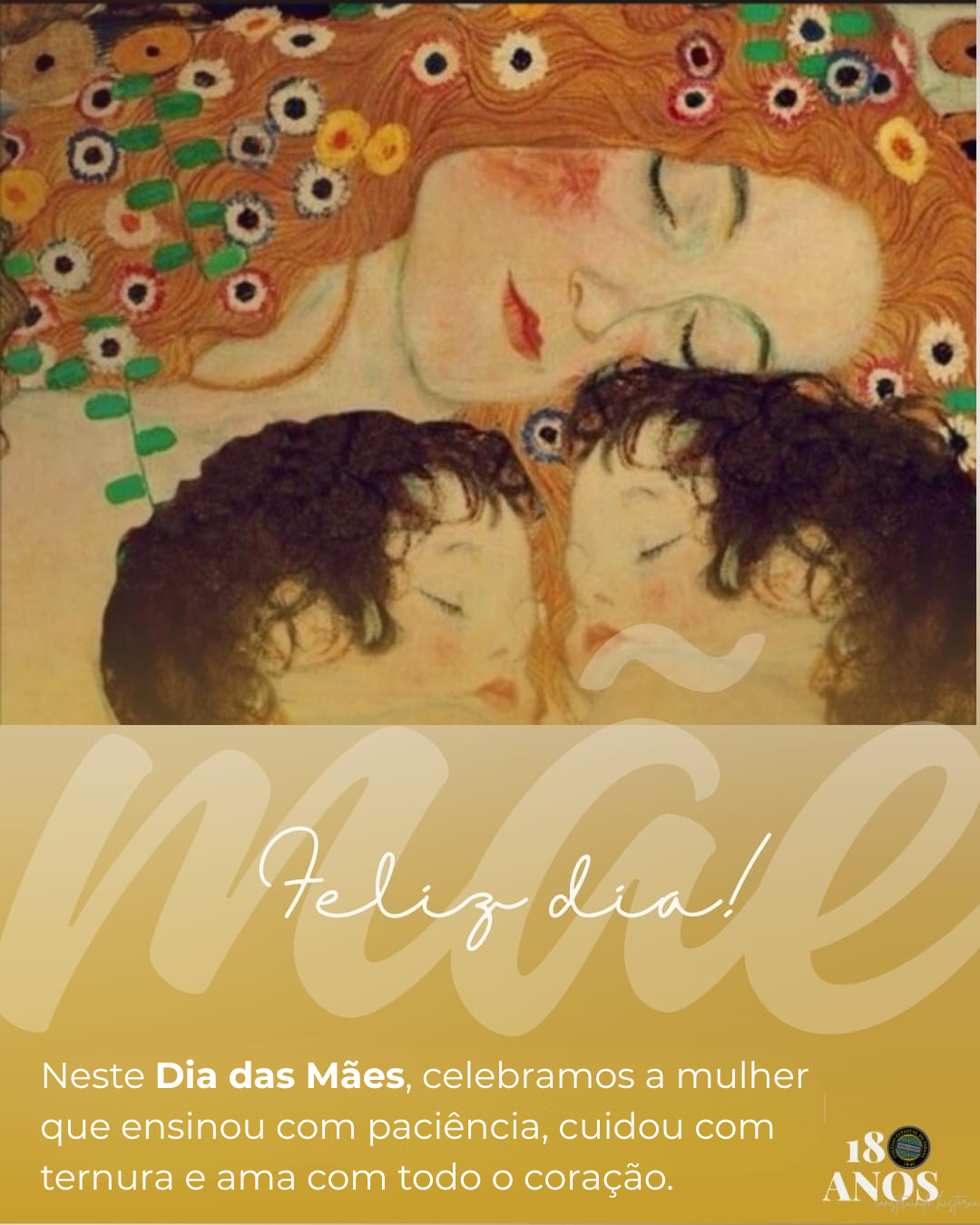 Feliz dia das mães