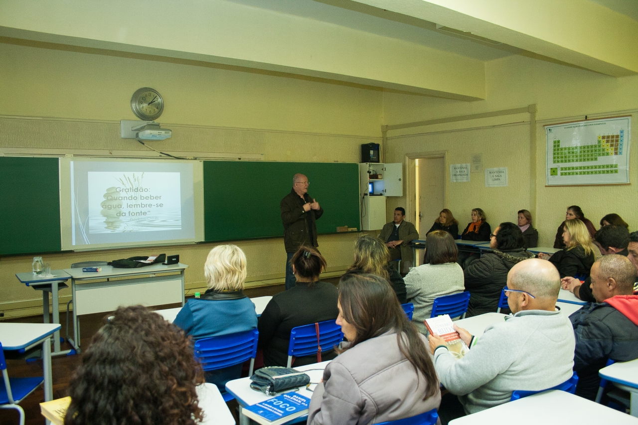 Palestra sobre meditação