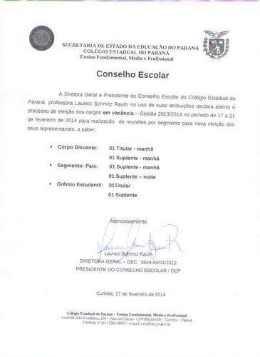 Edital de Convocação