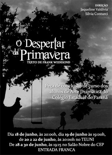 Peça estreia amanhã no CEP