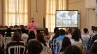 Apresentação do programa de intercâmbio Ganhando ao Mundo, aos estudantes do CEP