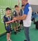 estudantes atletas do CEP em premiação nos Jogos das Escolas Públicas de Curitiba