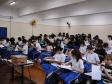 Estudantes do Curcep fazem prova