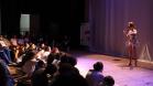 Estudantes do Dancep batem papo com Carmen Jorge