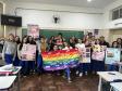 Estudantes em prática pedagógica