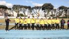 Equipe de futsal feminino é homenageada no campo do CEP