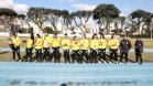 Equipe de futsal feminino é homenageada no campo do CEP
