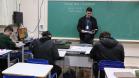 Estudantes fazem simulado do Saeb