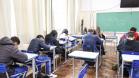 Estudantes fazem simulado do Saeb