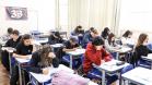 Estudantes fazem simulado do Saeb