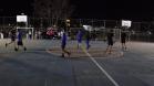 Estudantes no Interclasse de futsal