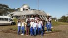 Estudantes no Observatório Astronômico do CEP