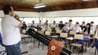Estudantes no Observatório Astronômico do CEP