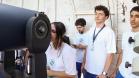 Estudantes no Observatório Astronômico do CEP