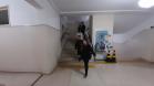 exercício de simulação de esvaziamento do prédio do CEP