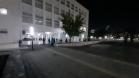 exercício de simulação de esvaziamento do prédio do CEP