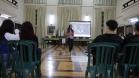 Graduandas em Psicologia em debate com os estudantes do ensino médio noturno