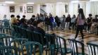 Graduandas em Psicologia em debate com os estudantes do ensino médio noturno