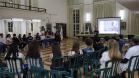Graduandas em Psicologia em debate com os estudantes do ensino médio noturno