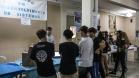 Estudantes participando das mostras de Conhecimento e da Educação Profissional