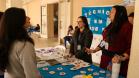 Estudantes participando das mostras de Conhecimento e da Educação Profissional