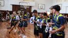 Estudantes em gincana desportiva e cultural
