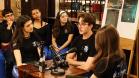 Estudantes realizam podcast