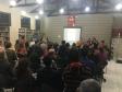 Os estudantes do Colégio Estadual do Paraná (CEP) participaram, na segunda-feira (20), de uma atividade intercultural que contou com a participação da cantora e folclorista argentina Karina Valdez, acompanhada por músicos também argentinos.